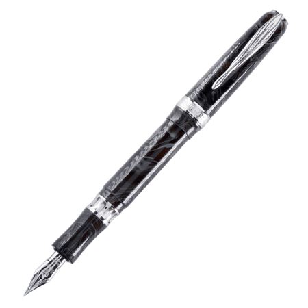 Pineider La Grand Belleza Ancient Materials Fountain Pen Carrara Grey Broad